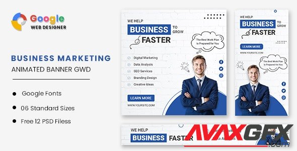 CodeCanyon - Business Grown Animated Banner GWD v1.0 - 32567178