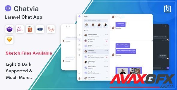 CodeCanyon - Chatvia v1.0.1 - Laravel Pusher Chat App - 31776630