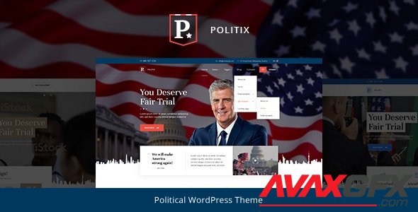 ThemeForest - Politix v1.0.4 - Political Campaign WordPress Theme - 24659095