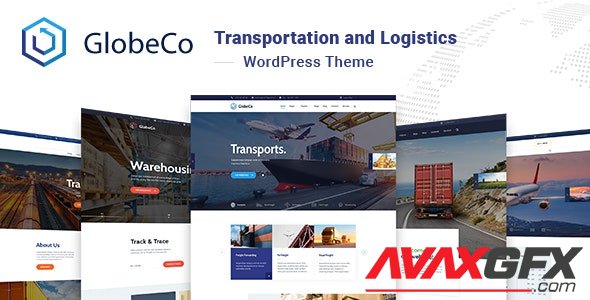 ThemeForest - GlobeCo v1.0.6 - Transportation & Logistics WordPress Theme - 23359087