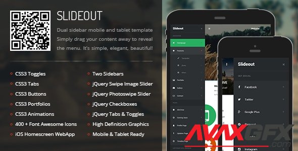 ThemeForest - Slideout Mobile v1.0 - 9350882
