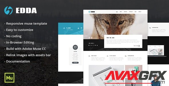 ThemeForest - Edda v1.0 - Responsive Creative Portfolio and Multipurpose Template - 16665203