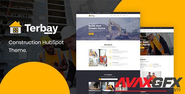 ThemeForest - Terbay v1.0 - Construction HubSpot Theme - 32589099