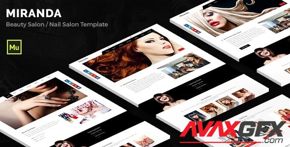 ThemeForest - Miranda v1.0 - Beauty and Nail Salon Muse Template (Update: 7 August 19) - 12445085