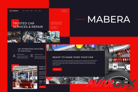 ThemeForest - Mabera v1.0.0 - Car Service & Repair Elementor Template Kit - 32628111