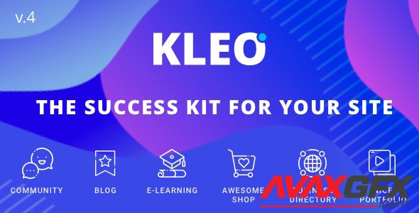 ThemeForest - KLEO v5.0.3 - Pro Community Focused, Multi-Purpose BuddyPress Theme - 6776630 - NULLED