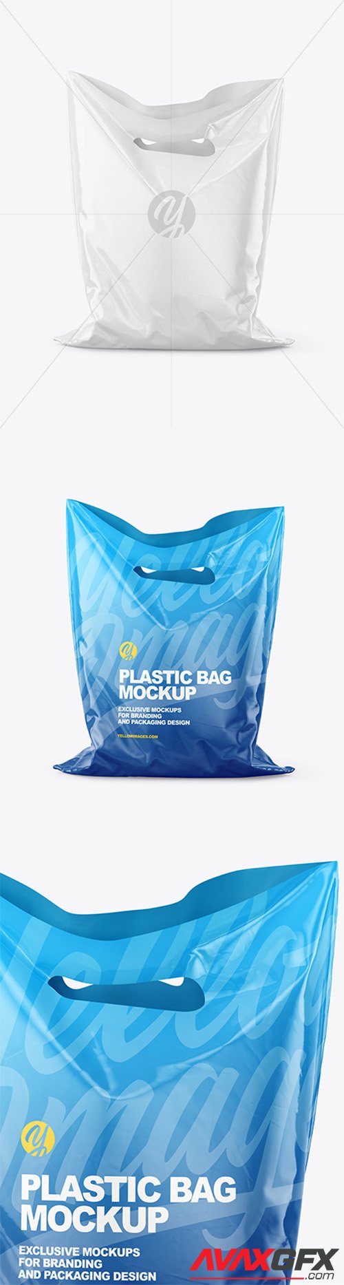 Plastic Carrier Bag Mockup 80703