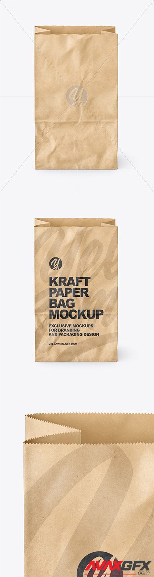 Kraft Paper Bag Mockup 80685