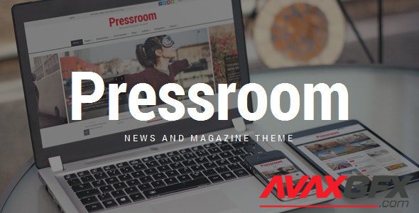 ThemeForest - Pressroom v5.3 - News and Magazine WordPress Theme - 10678098