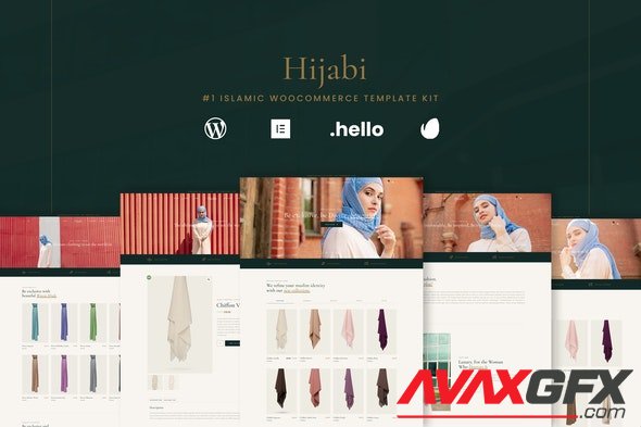ThemeForest - Hijabi v1.0.0 - Muslim Shop Woocommerce Elementor Template Kit - 32666251