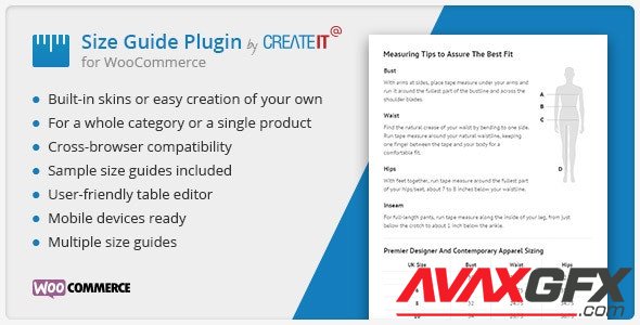 CodeCanyon - WooCommerce Product Size Guide v3.6 - 9168678