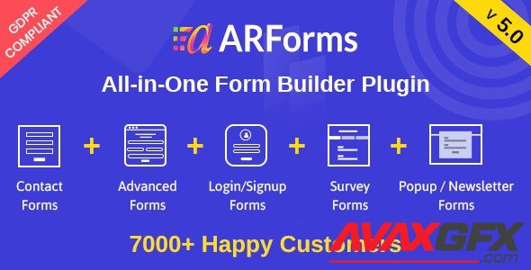 CodeCanyon - ARForms v5.0 - Wordpress Form Builder Plugin - 6023165 - NULLED