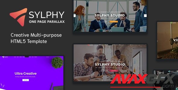 ThemeForest - Sylphy v1.0 - Creative Multi-purpose HTML5 Template - 25187223