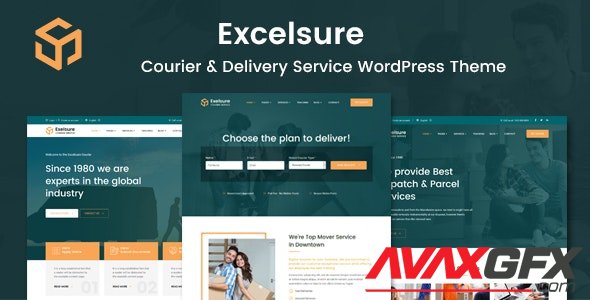 ThemeForest - Excelsure v1.0 - Courier Delivery WordPress Theme (Update: 21 June 21) - 31832081