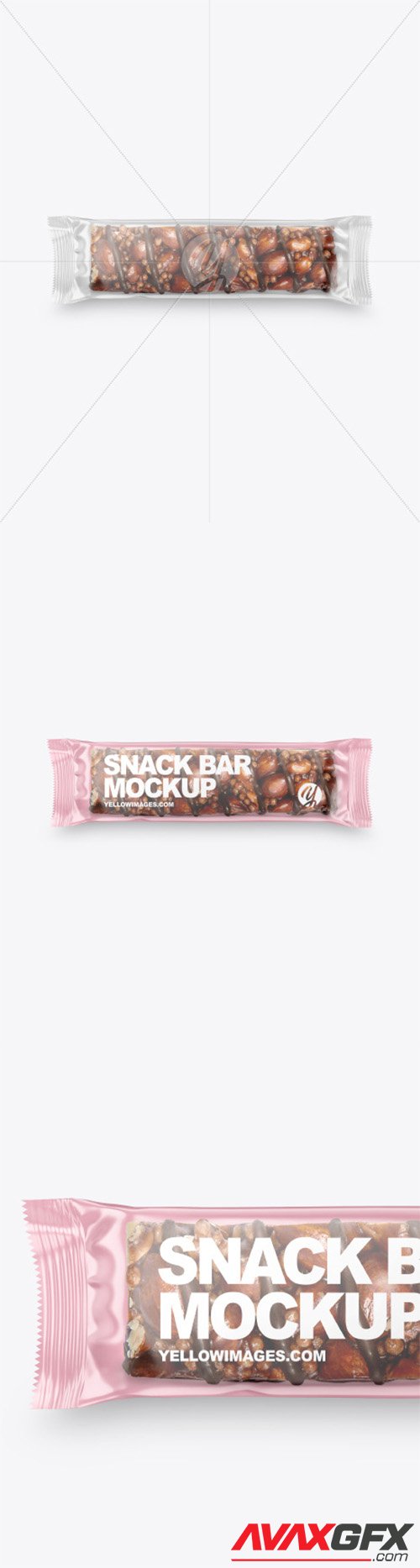 Snack Bar With Nuts Mockup 55806