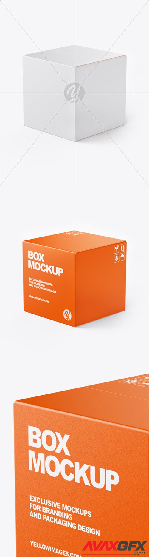 Paper Box Mockup 51222