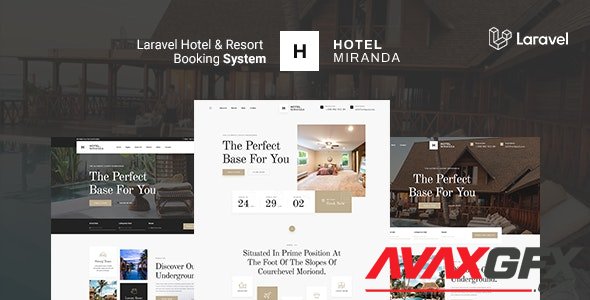 CodeCanyon - Miranda v1.12 - Hotel and Resort Booking system - 28560902 - NULLED