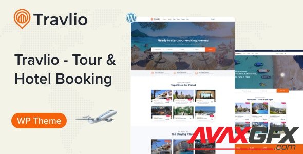 ThemeForest - Travlio v1.0.3 - Travel Booking WordPress Theme - 28579620
