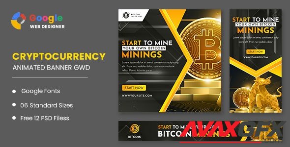 CodeCanyon - Cryptocurrency Animated Banner GWD v1.0 - 32824993