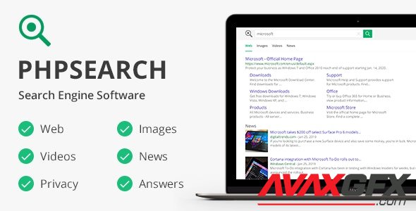CodeCanyon - phpSearch v5.2.0 - Search Engine Platform - 20982045 - NULLED