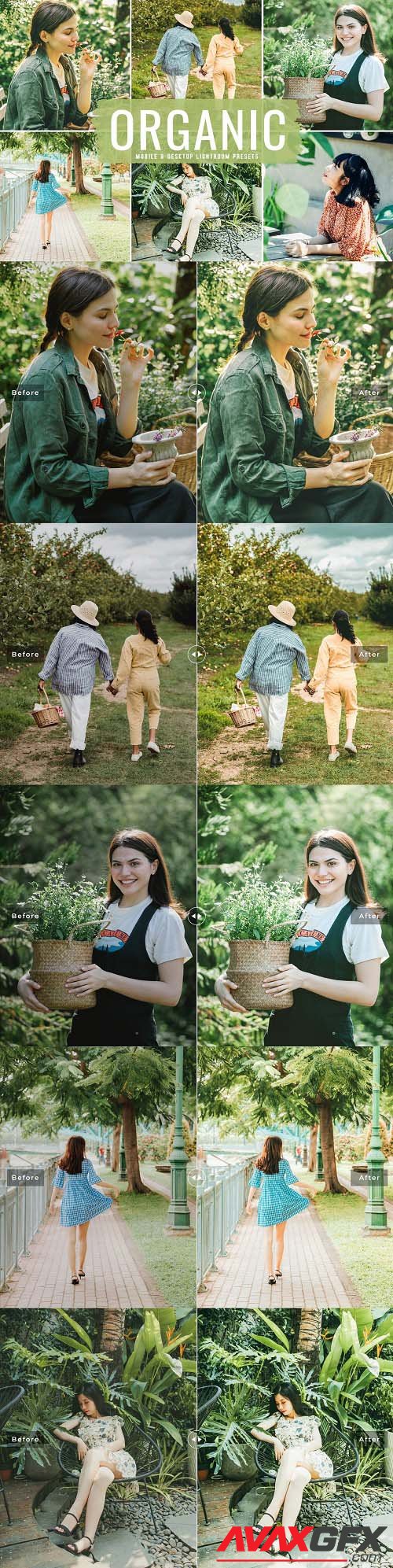 Organic Pro Lightroom Presets - 6264324