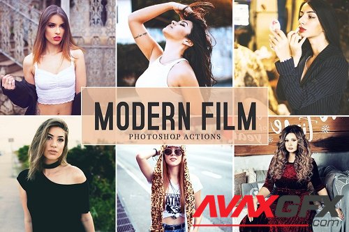 Modern Film Photoshop Actions - 6264590