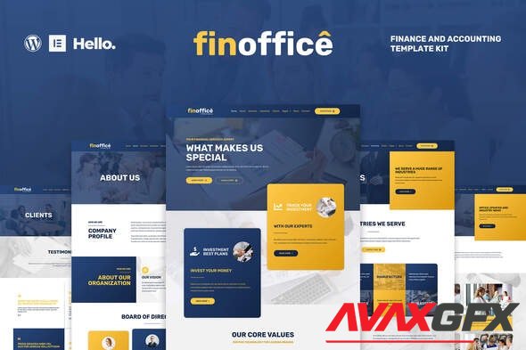 ThemeForest - FinOffice v1.0.3 - Finance & Accounting Elementor Template Kit - 32856761