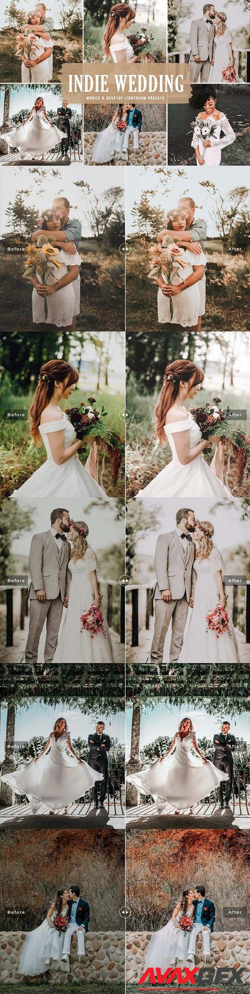 Indie Wedding Pro Lightroom Presets - 6267658