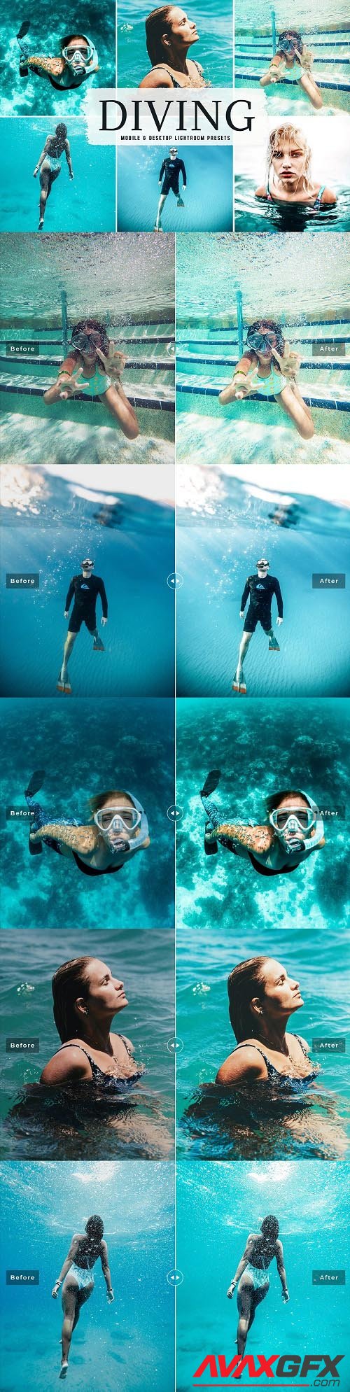 Diving Pro Lightroom Presets - 6268689