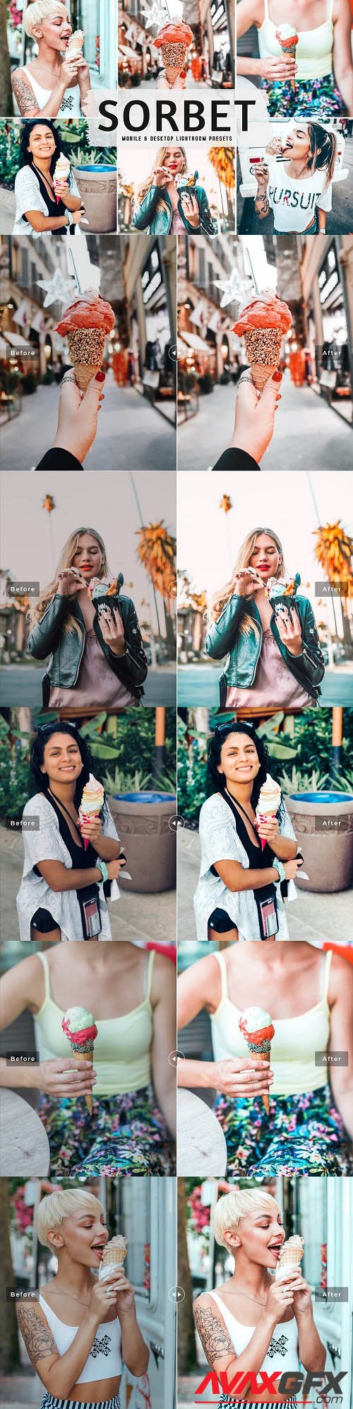 Sorbet Pro Lightroom Presets - 6271271