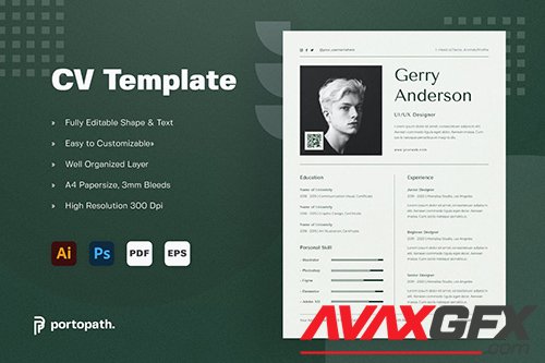 CV Template AXKWZTT