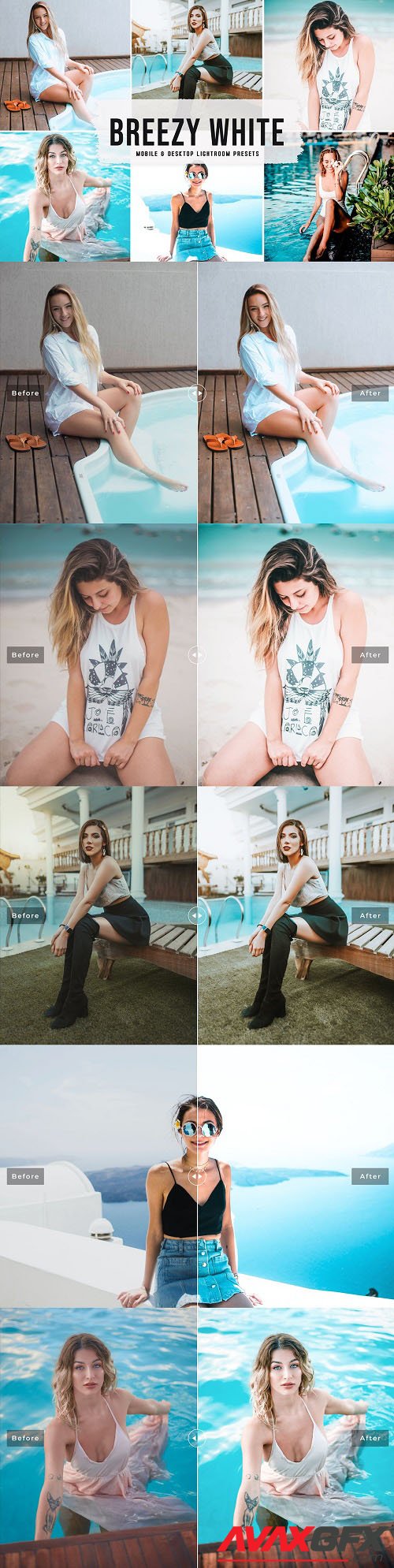 Breezy White Pro Lightroom Presets - 6271538