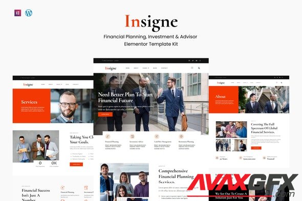 ThemeForest - Insigne v1.0.1 - Financial Business & Investment Elementor Template Kit - 32867793