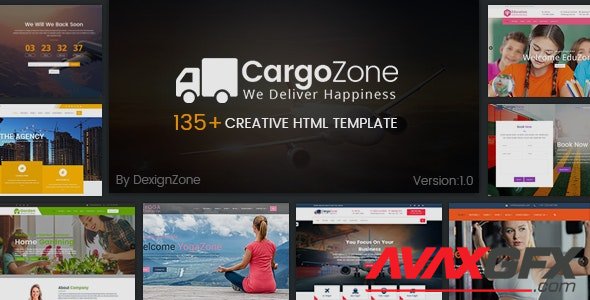 ThemeForest - CargoZone v1.0 - Transport, Cargo, Logistics & Business Multipurpose HTML Template (Update: 6 April 20) - 19670312