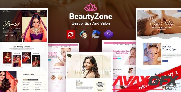 ThemeForest - BeautyZone v1.2 - Beauty Spa Salon Massage HTML Template (Update: 10 April 20) - 22597410