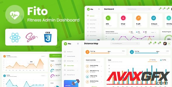 ThemeForest - Fito v1.0 - Fitness Admin React Dashboard Template (Update: 9 April 21) - 29756733