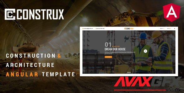 ThemeForest - Construx v1.0 - Construction & Building Angular Template - 29149677