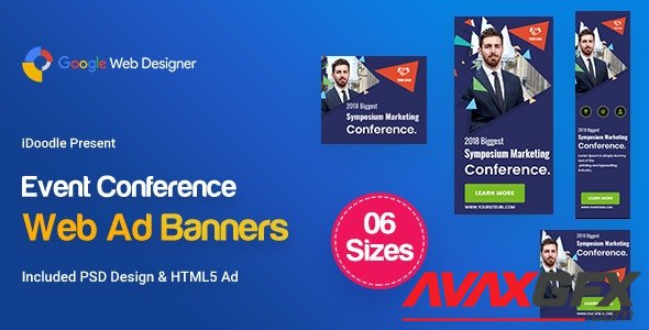 CodeCanyon - C11 - Event Conference Banners GWD & PSD v1.0 - 23757039