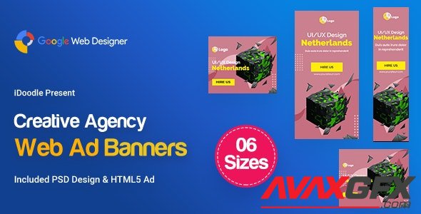 CodeCanyon - C13 - Creative, Startup Agency Banners HTML5 Ad - GWD & PSD v1.0 - 23781048
