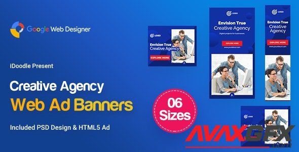 CodeCanyon - C12 - Creative Agency, Startup Banners GWD & PSD v1.0 - 23757199