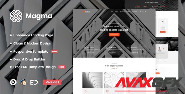 ThemeForest - Magma v1.0 - Business Unbounce Landing Page Template - 29592806