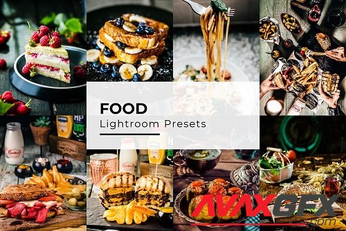 10 Food Lightroom Presets - 5386472