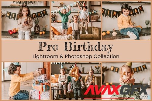 10 Pro Birthday Photo Editing Collection - 1454540
