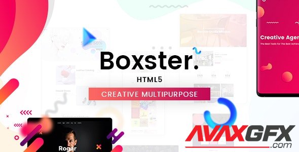 ThemeForest - Boxster v1.0 - Creative Multi-Purpose HTML5 Template - 23644766
