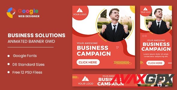 CodeCanyon - Business Campaign Animated Banner Google Web Designer v1.0 - 32982255