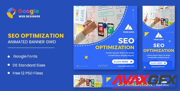 CodeCanyon - Seo Optimization Animated Banner Google Web Designer v1.0 - 32982293