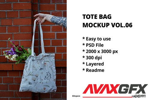 Tote Bag Mockup Vol.06 ELASA3R