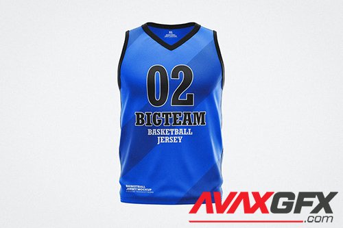 Basketball Jersey Shirt Mockup Template