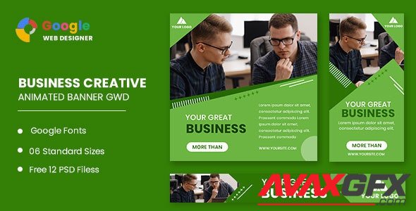 CodeCanyon - Business Google Animated Banner Google Web Designer v1.0 - 33017196