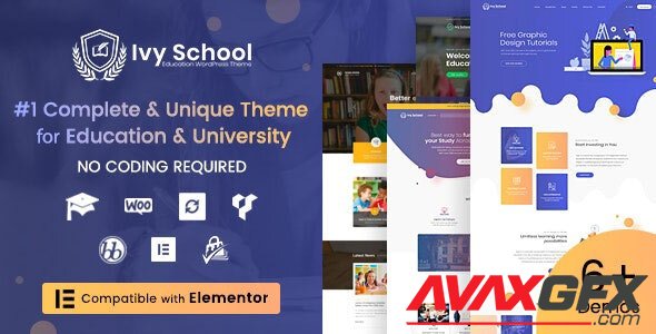 ThemeForest - IvyPrep v1.4.1 - Education & School WordPress Theme - 22773871 - NULLED